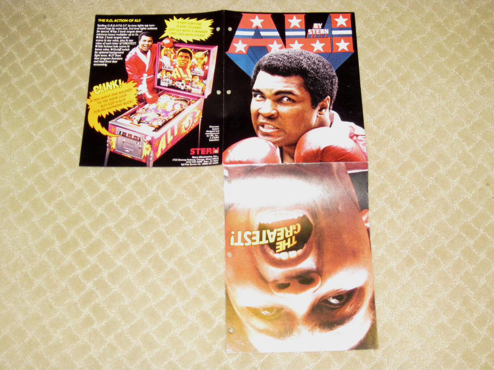 Ali Stern Pinball - Flyer / Brochure / Ad