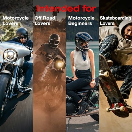 Motorcycle Knee and Shin Guards – Adjustable Protective Knee Pads for
