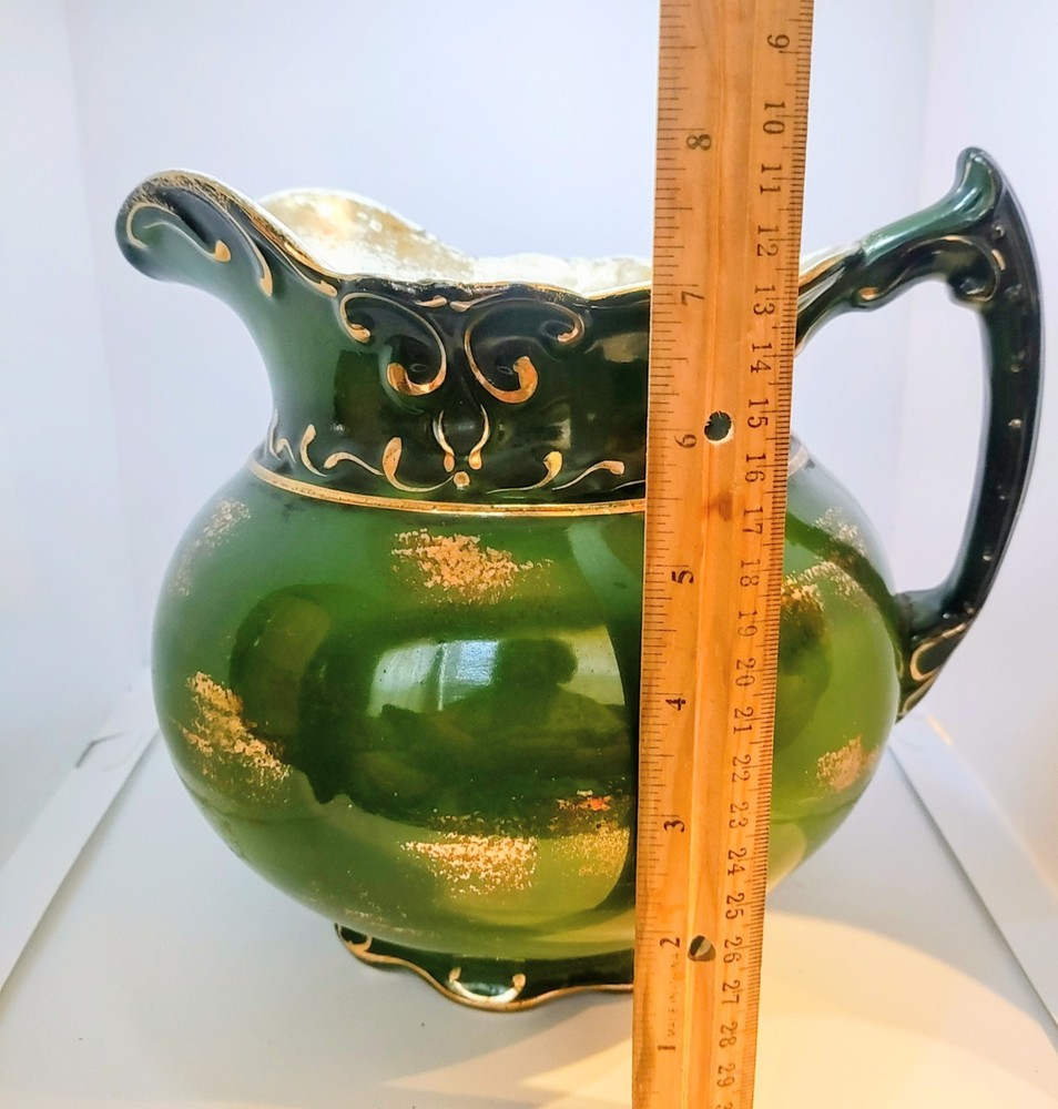 Antique D.F. Haynes Baltimore Victorian Rococo Inspired Pitcher
