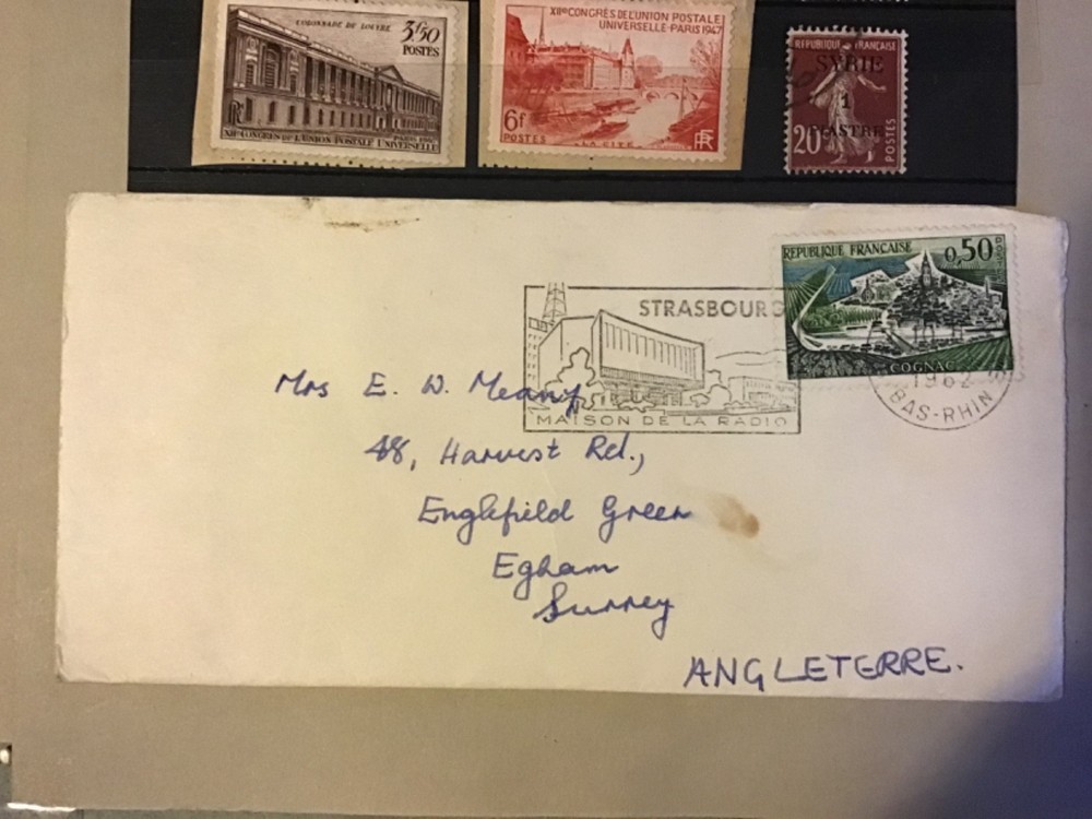 France stamp and envelope mixture Gen 2