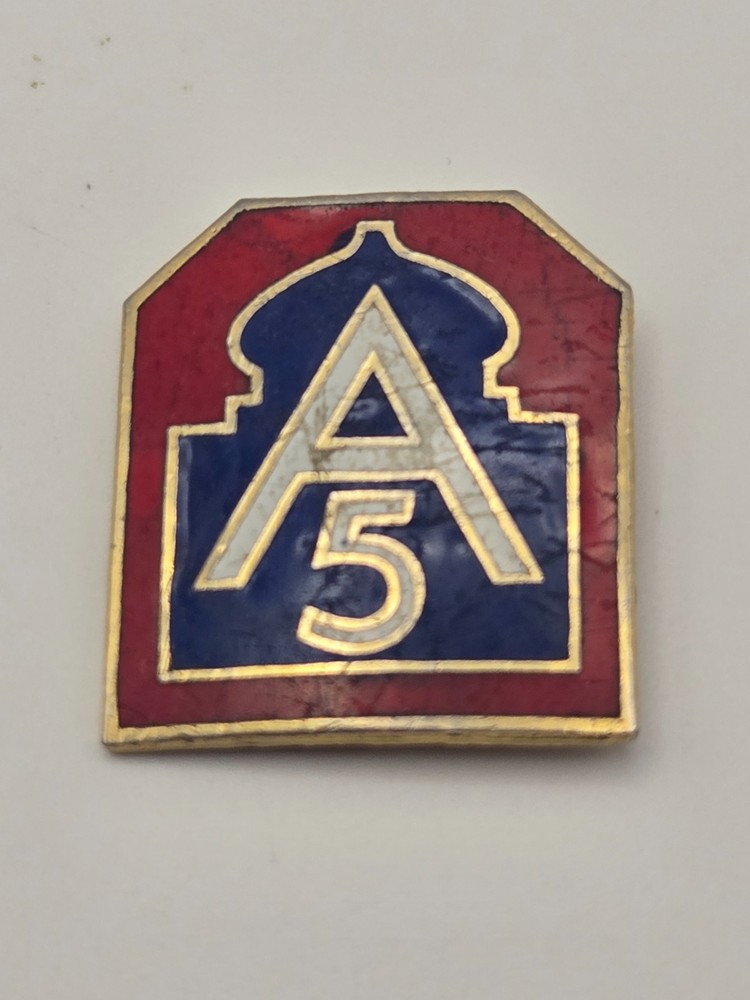 3 Vintage Army DUI Pins - Army Command Themed