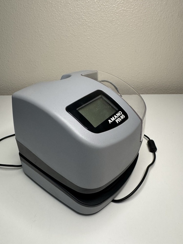 Amano PIX-95/A421 Electronic Card Punch - Time Clock