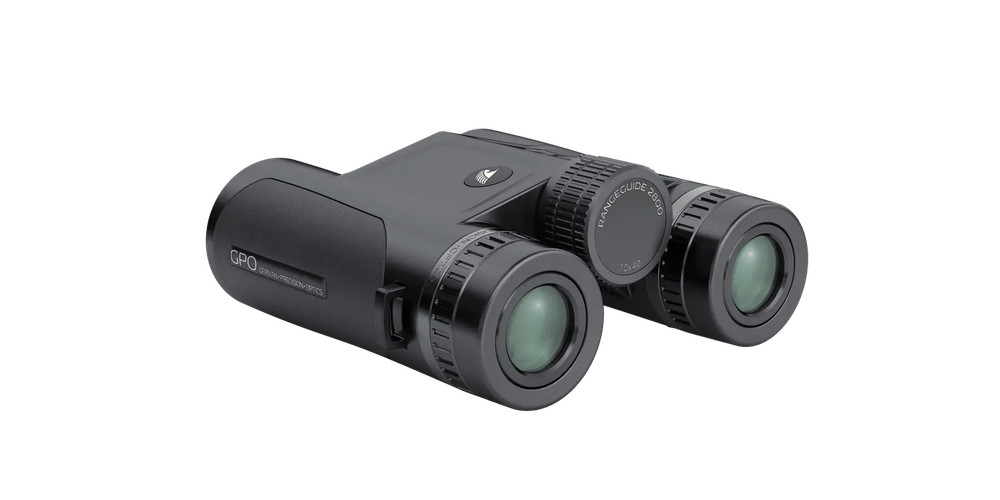 GPO RangeGuide 8x40 HD Rangefinding Binoculars, OLED Display, Black (BX730): NEW
