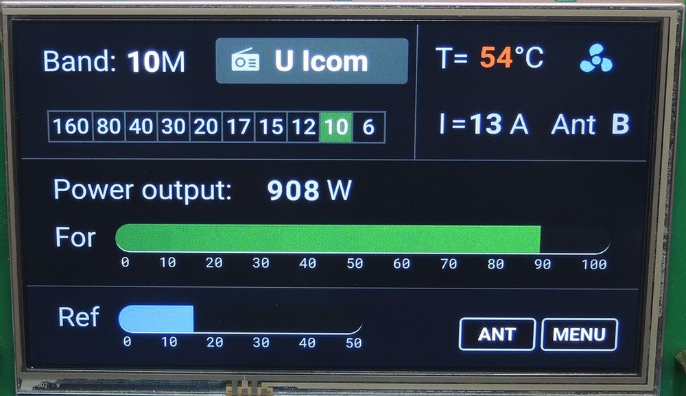 Universal Band Decoder DN-AUTO 7-inch display