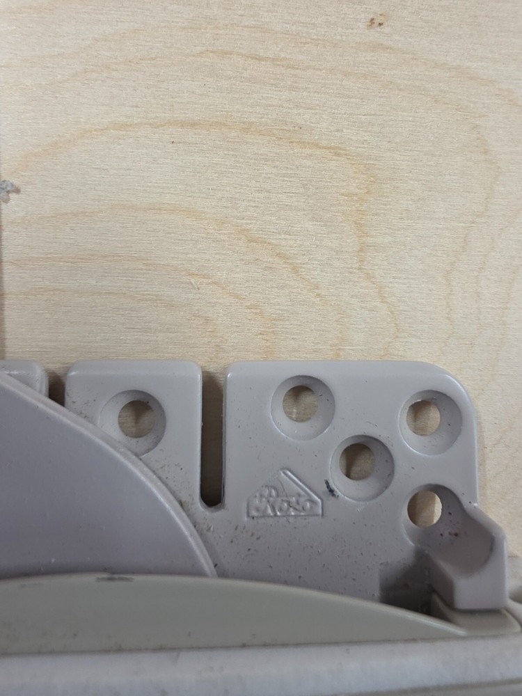 GU Casement Operator Split Arm { Leftt Hand } Beige- With Folding Crank Handle