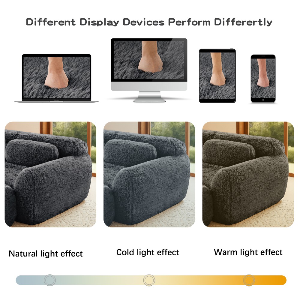Modular Sectional Sofa Couches 32D High Density Sponge Required Ergonomic Design