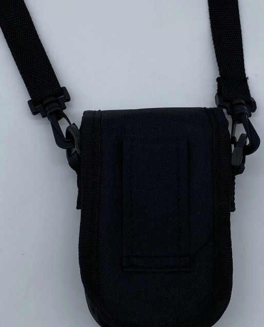 Deluxe "Point & Shoot" Small Camera Case w/ Shoulder Strap, Hook/Loop Pouch, New