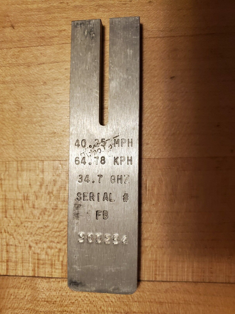 Applied Electronics Stalker kA band tuning fork 40 mph FB