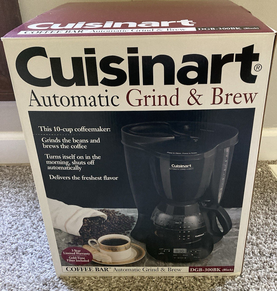 Cuisinart Coffee Maker Model DGB-300bk Gently Used Tested Working