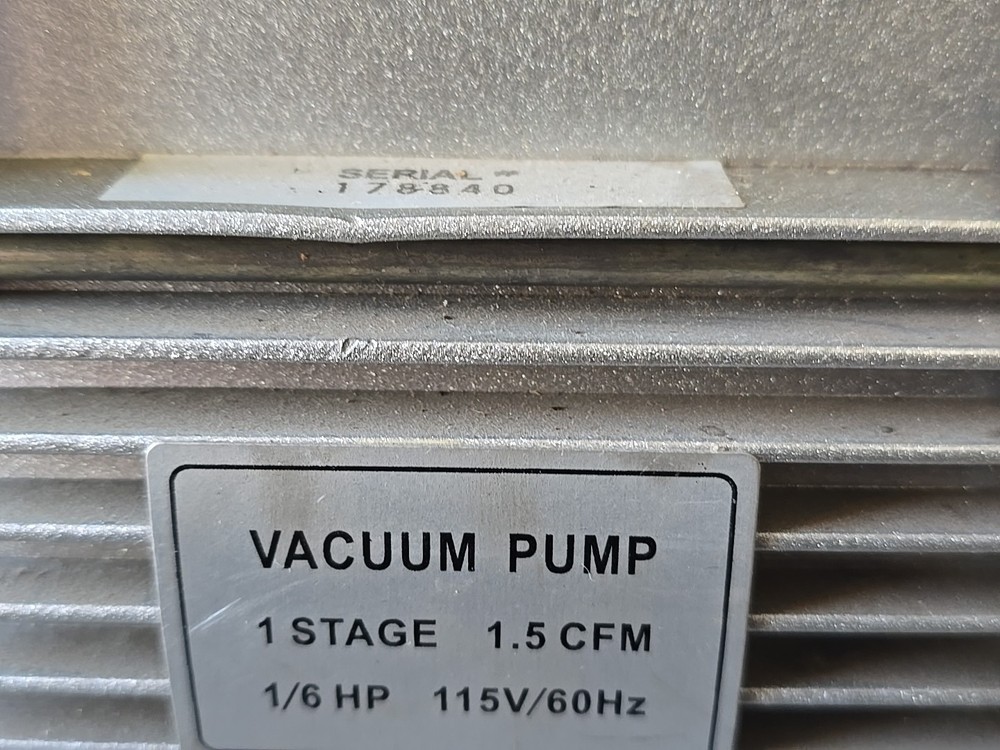 Blue-Point Act9005 Single Stage VACUUM PUMP (USED) =WORKING=