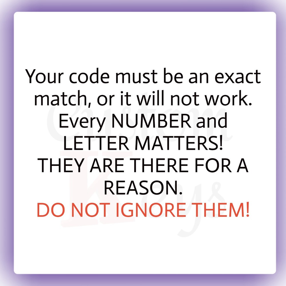 Weather Guard Toolbox Key Replacement Cut by Code RH01-RH50