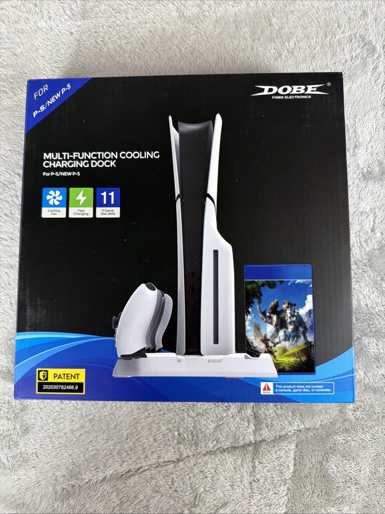 DOBE Multi-Function Cooling Charging Dock for PS5