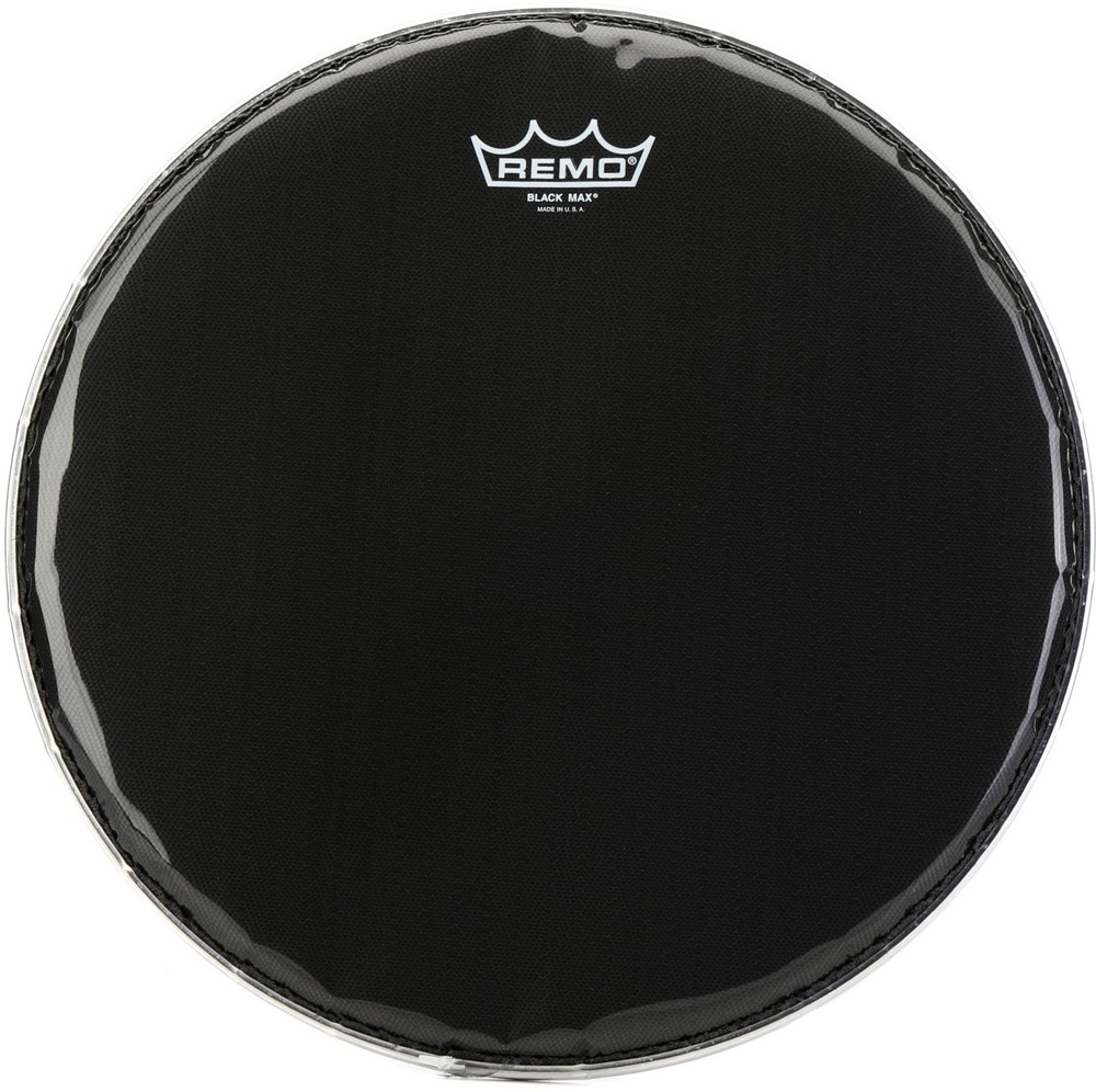 Remo Black Max Marching Snare Drumhead - 14 inches (2-pack) Bundle