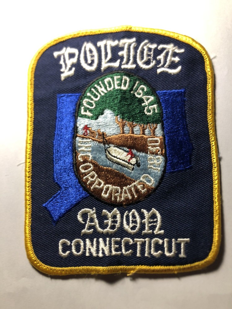 Avon Connecticut Police Patch