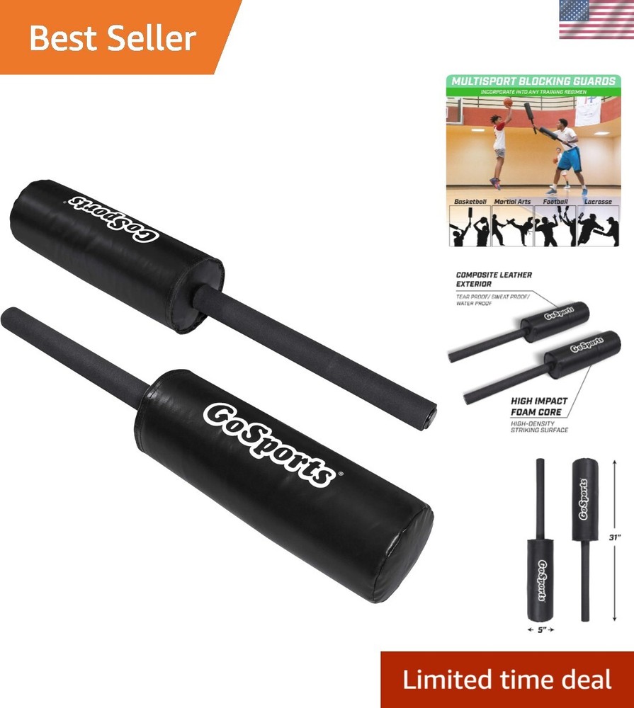 Padded Blocking Sticks - 2 Pack | Ultimate Training Tool for MMA & Sports