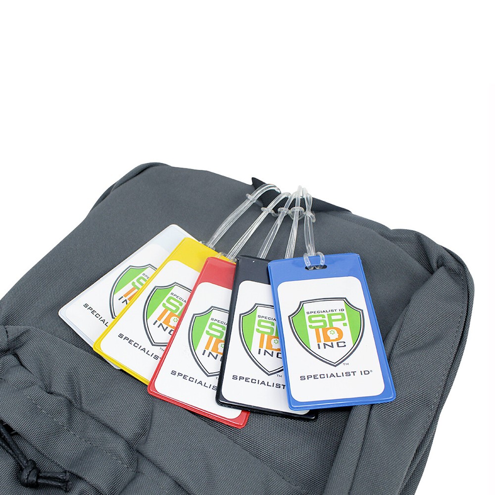 25 pcs Bright Backpack ID Tags for Student ID,  After School Programs & Luggage