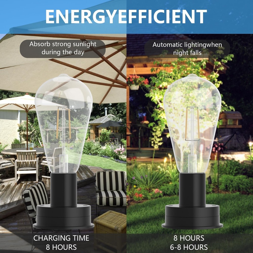 Replacement Solar Light Parts,Waterproof Solar Lanterns Replacement Accessori...