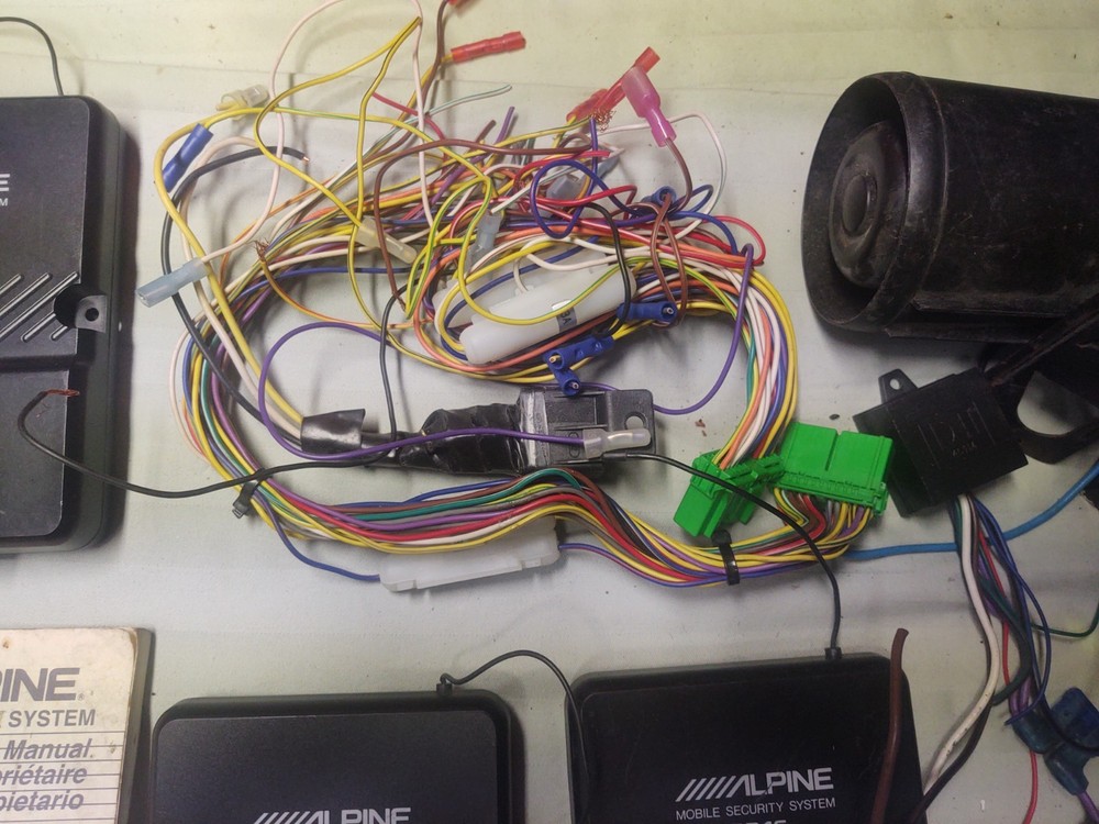 Vintage / Old School Alpine 8046 Security System