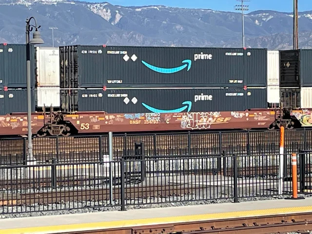 Amazon Prime Container N 1:160 Scale Decal Set