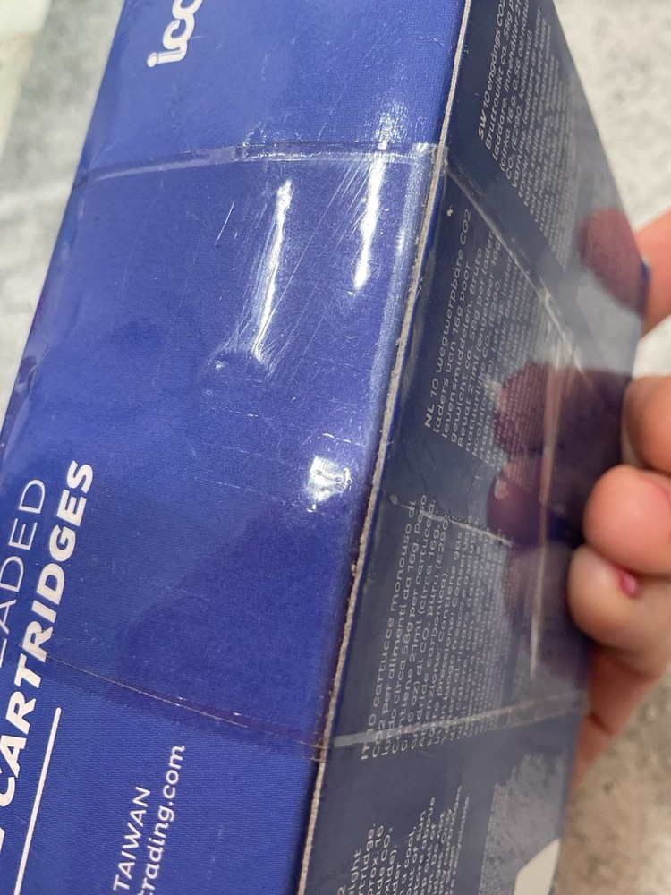 ico 16g CO2 THREADED CHARGERS (10 Pack)