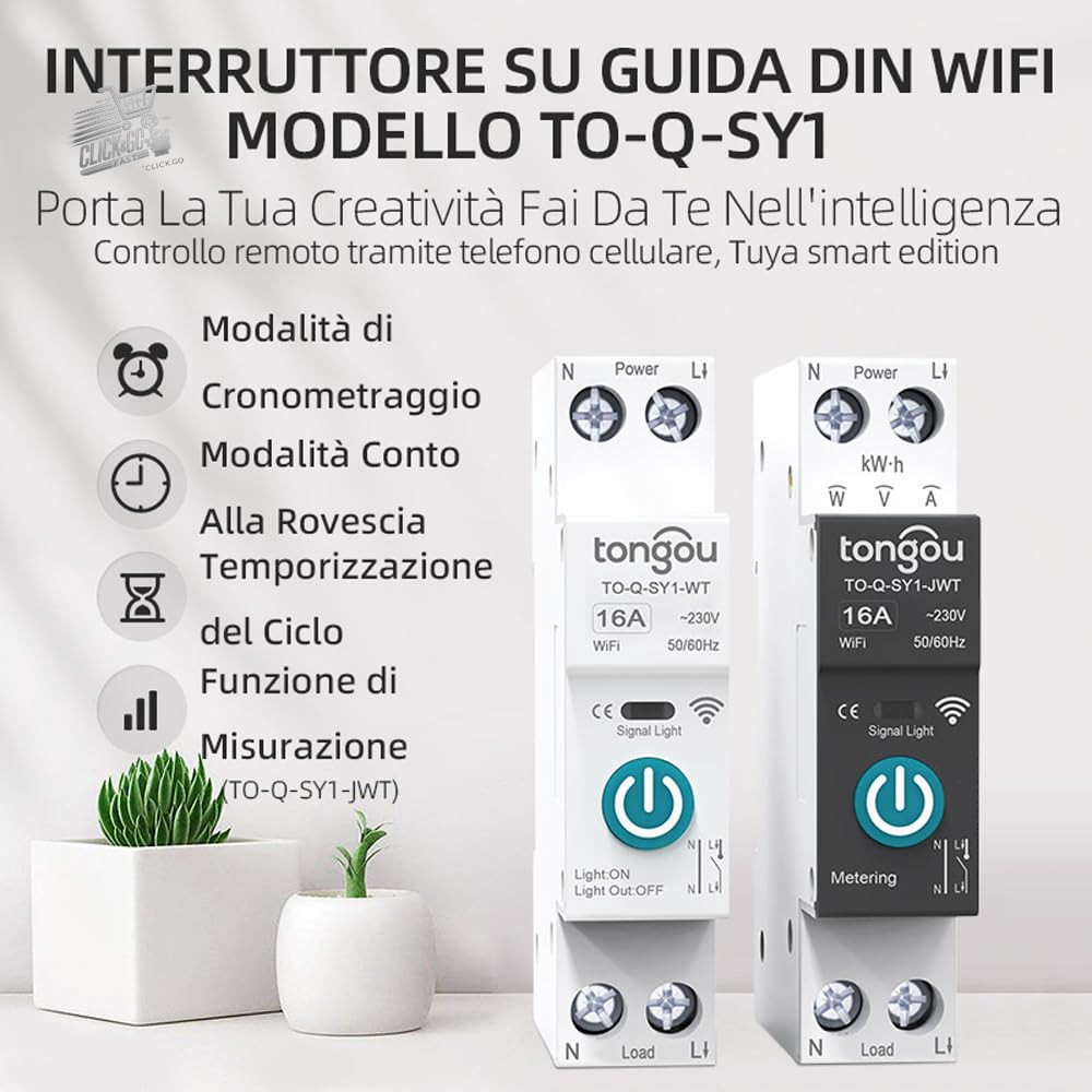 Driven Switch DIN Smart Switch WIFI Remote Control for Cell Phone