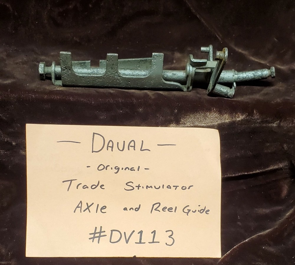 ORIGINAL DAVAL TRADE STIMULATOR AXLE & REEL GUIDE ORIGINAL #DV113