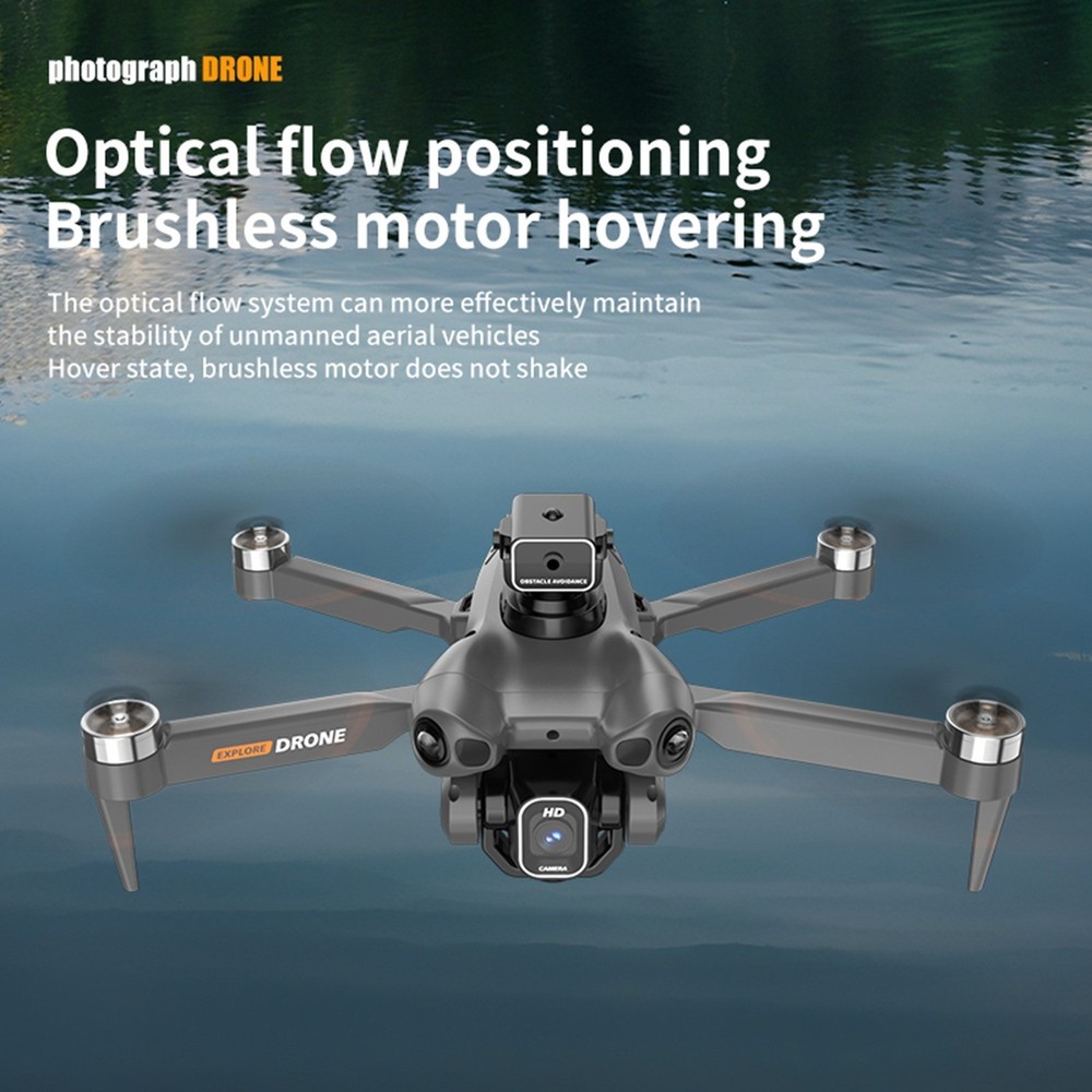 Foldable Quadcopter Drone | Brushless Motors, Large Display Remote Control
