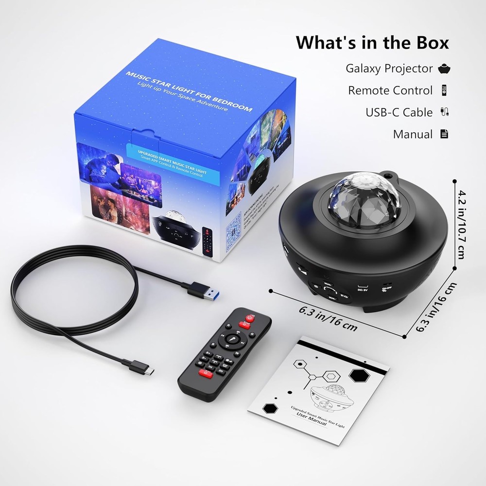 Galaxy Projector for Bedroom Light Projector Star Projector Galaxy Light New