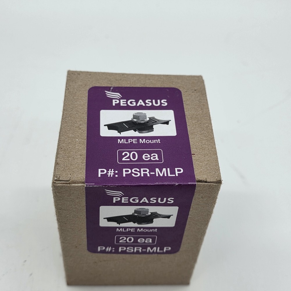 Pegasus MLPE Mount PSR-MLP Solar Racking Mount 20 Pack Microinverter Mounting...