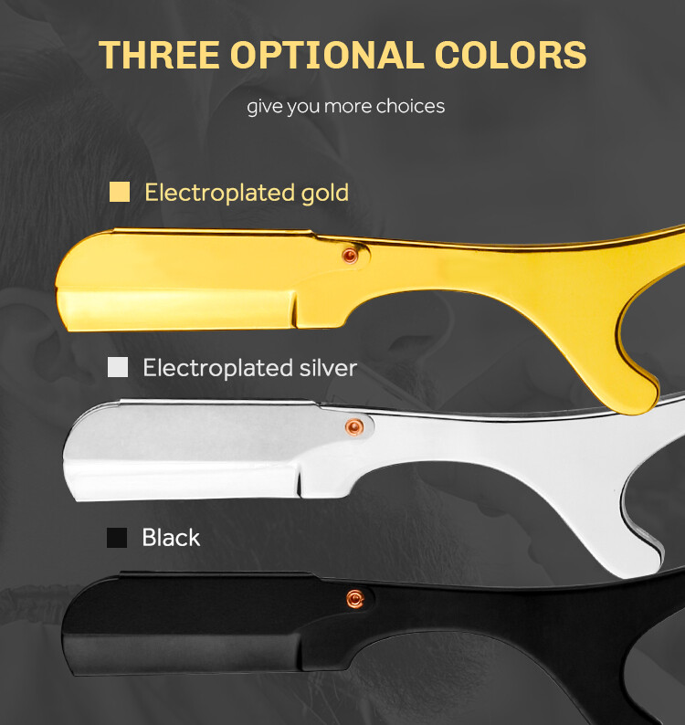 Back Katana Straight Barber Razor