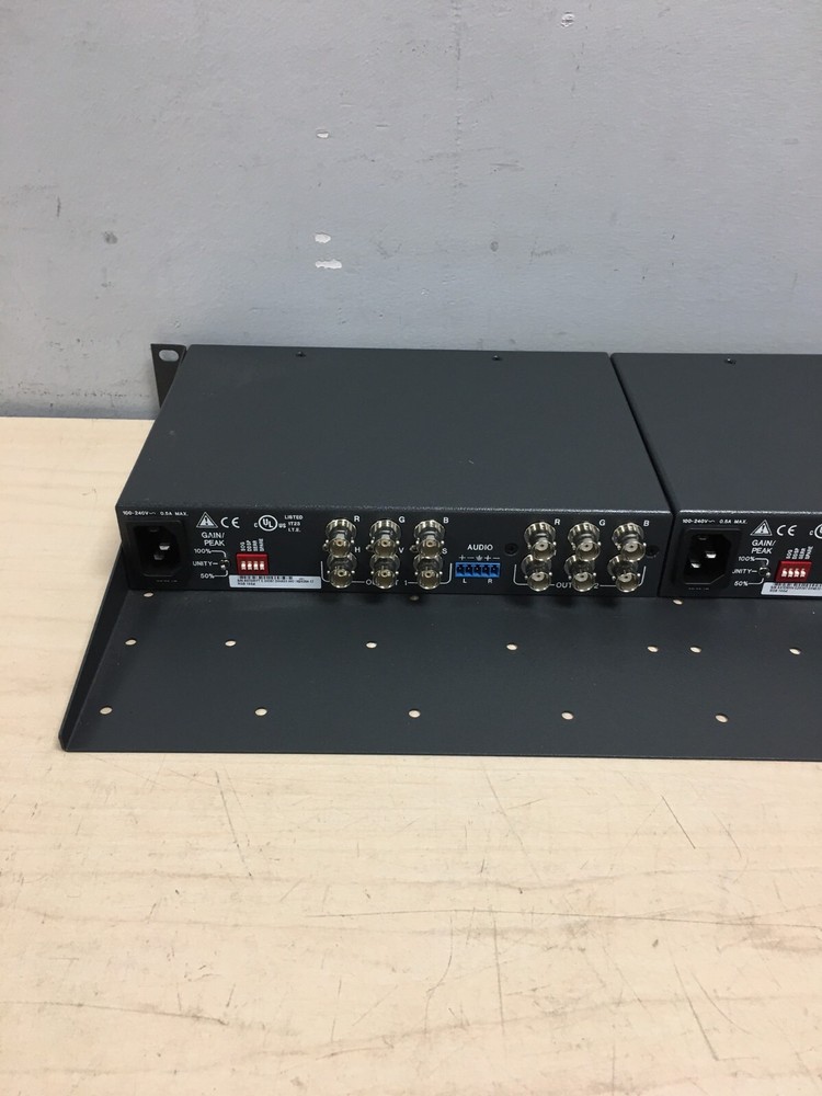 LOT OF 2 EXTRON RGB 164xi Interface W/PANEL