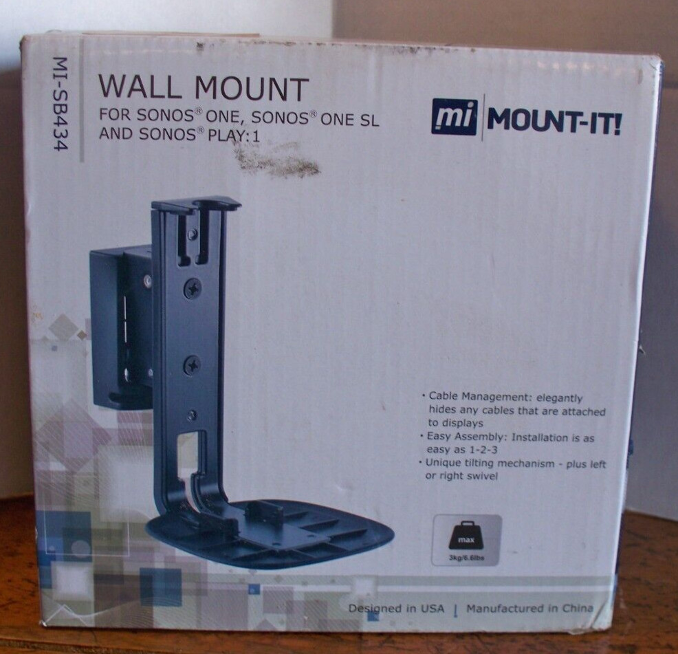Mount-It! Adjustable Sonos Wall Mount MI-SB434