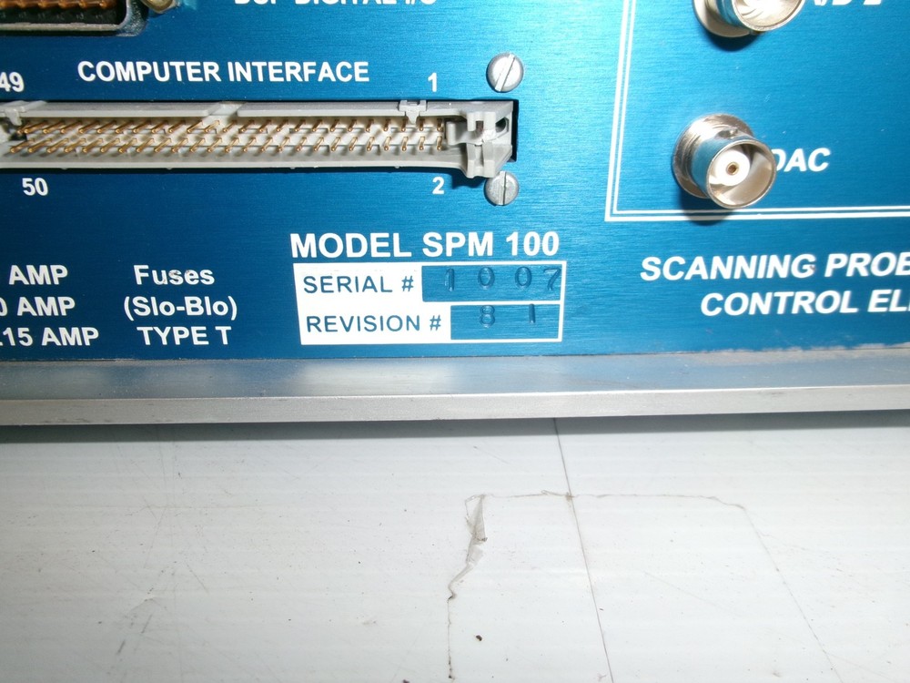 ^^ RHK Technology SPM 100 Scanning Probe Microscope Control (JGL20)