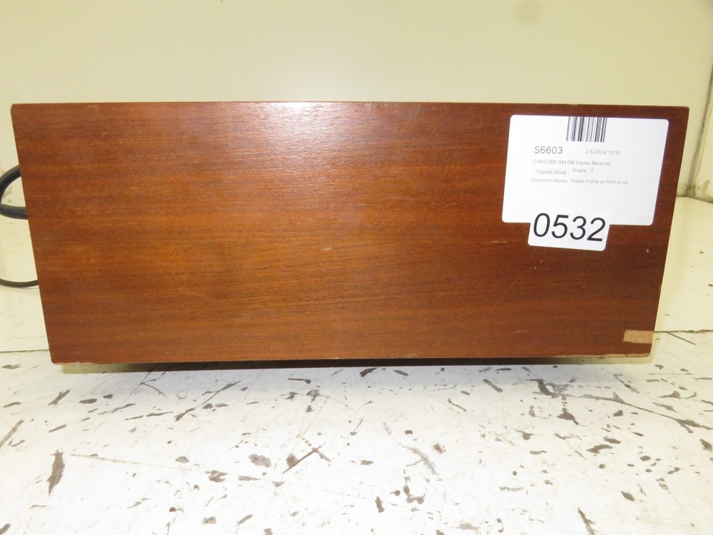 Concord CR-250 Stereo Receiver