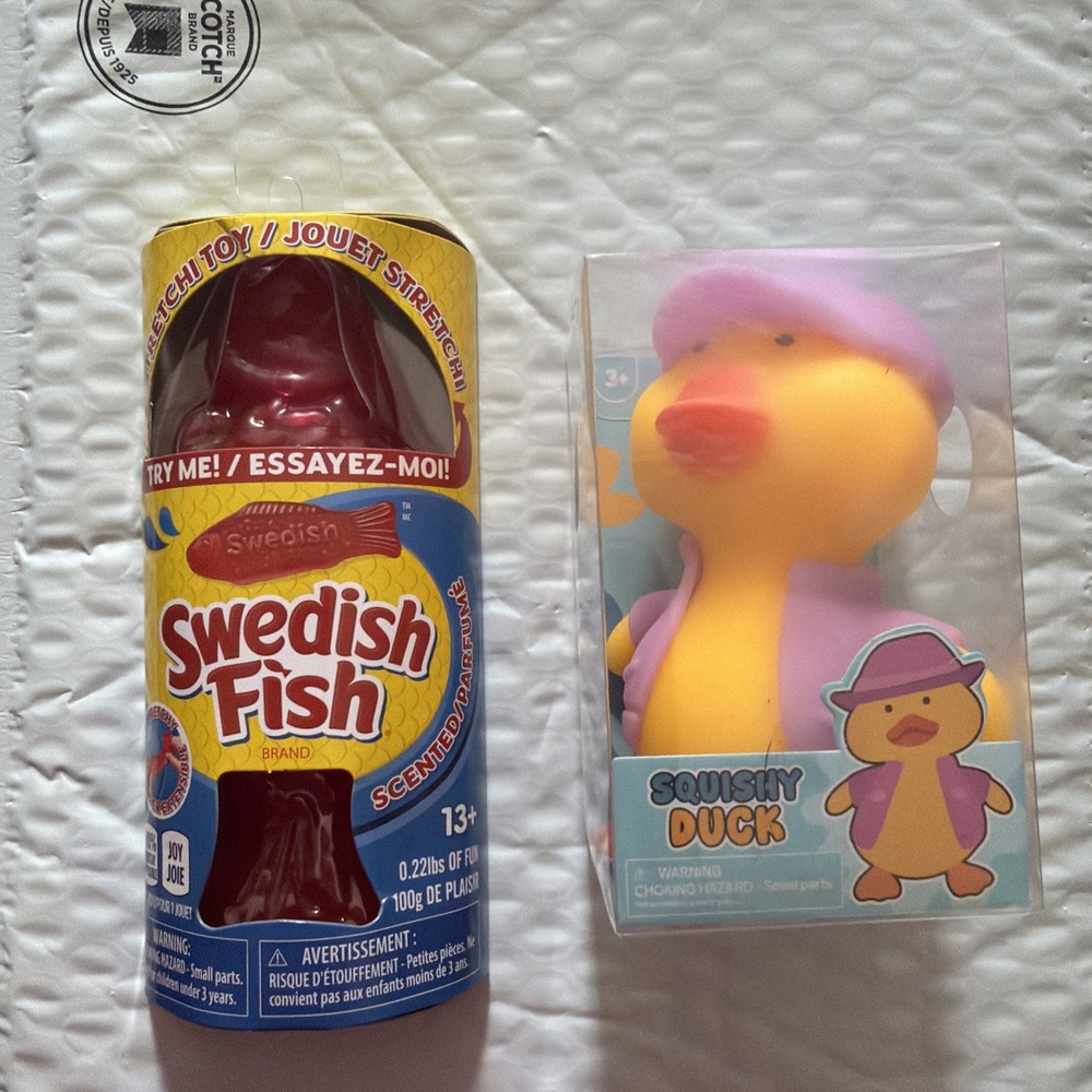 Swedish Fish & Duck Squishy Bundle