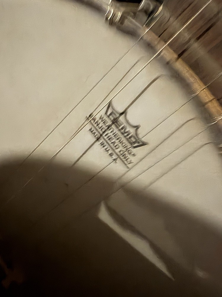 Trinity River 5-String Open Back Banjo Black Brown Type 5-String Banjo