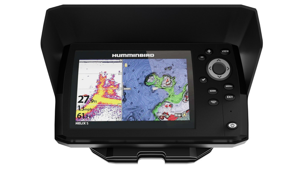 Humminbird Helix 5 Visor by Sonar Shield
