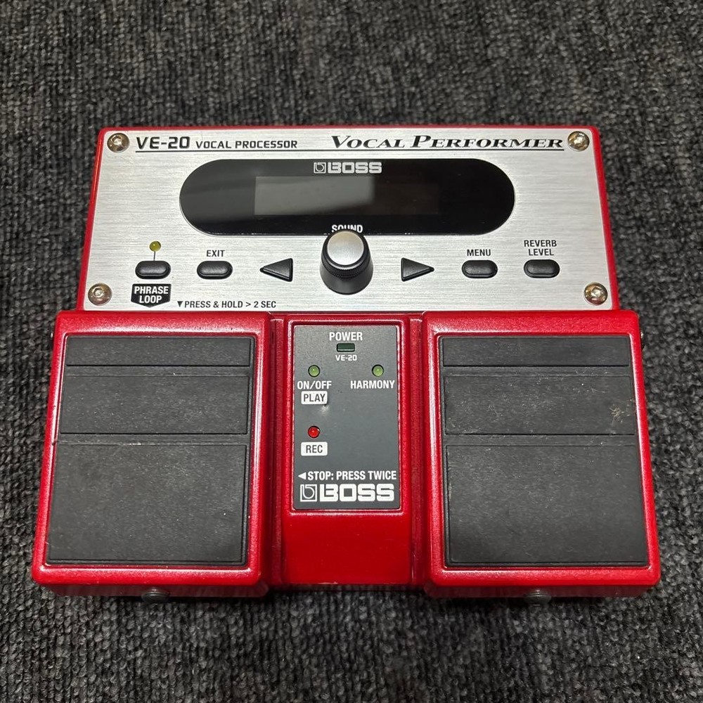 BOSS VE-20 Vocal Processor pre-owned condition Power Cable Included Tested