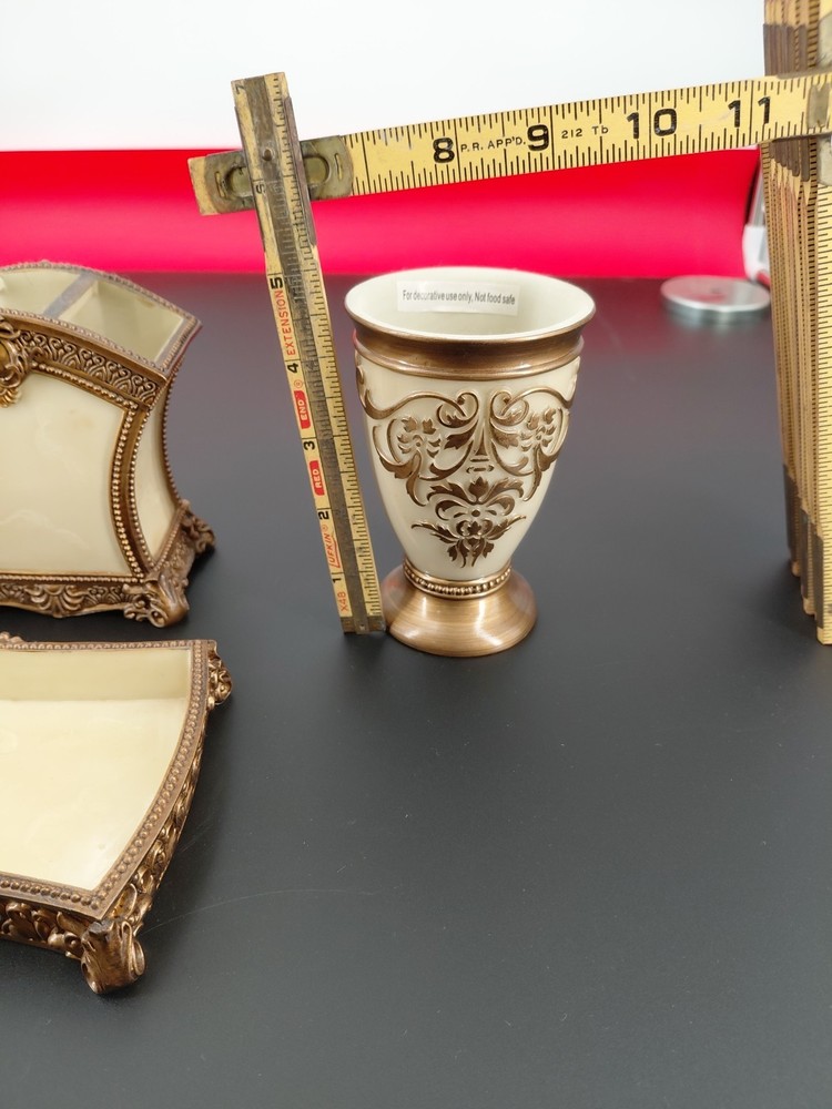 Bathroom Accessories Set, 4 Pcs Bathroom Accessory Set
