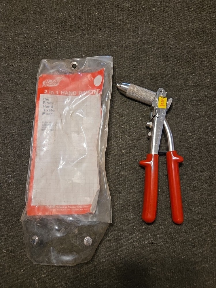 Malco 2 In 1 Hand Riveter-Great Condition!