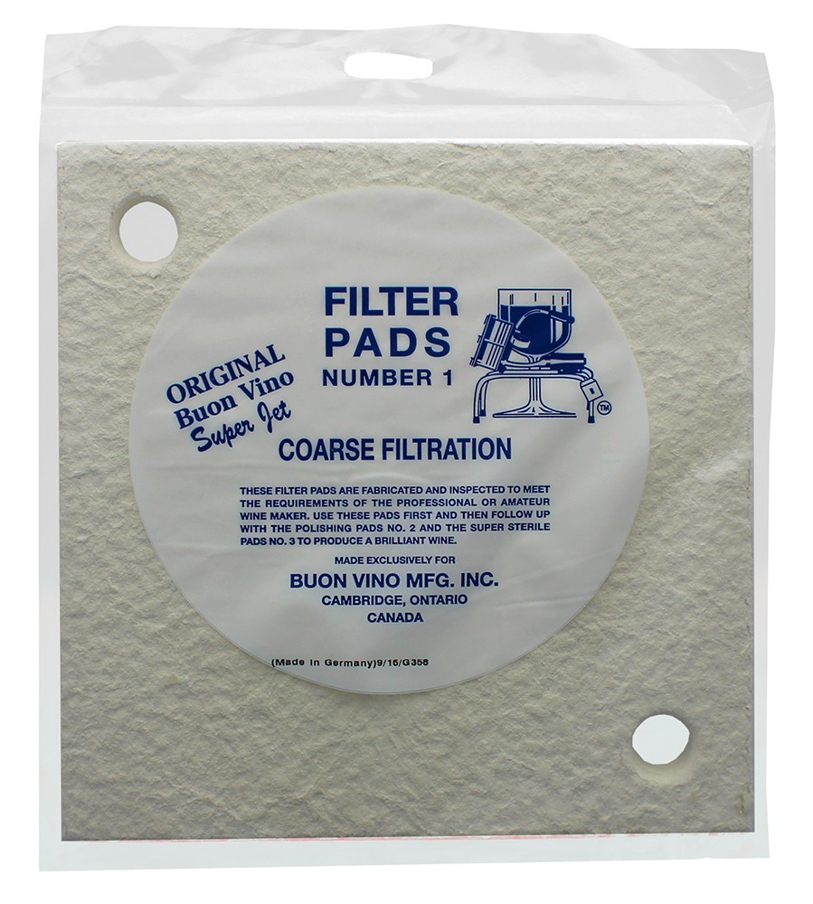 Buon Vino Super-Jet Filter Pads--Number 1 by Super-Jet