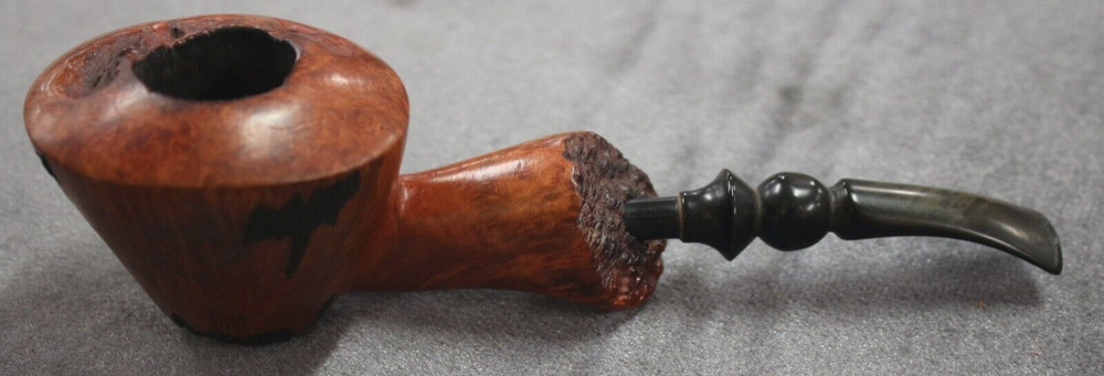 Denmark IRC HALF TOWN Wood Smoking Pipe