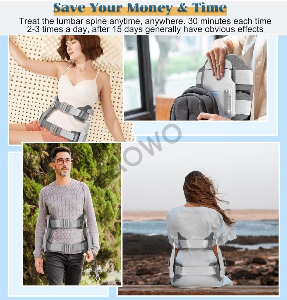 Lumbar Traction Device, Spinal Decompression Devices, Lumbar Decompression Belt