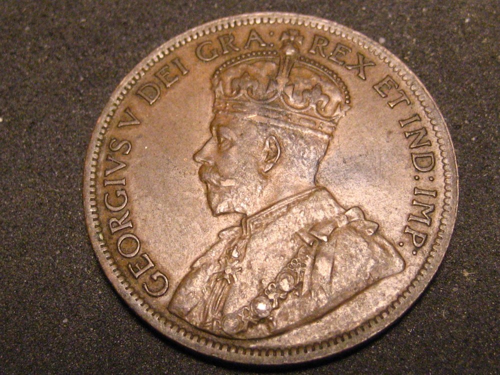 1916 Canadian Large Cent