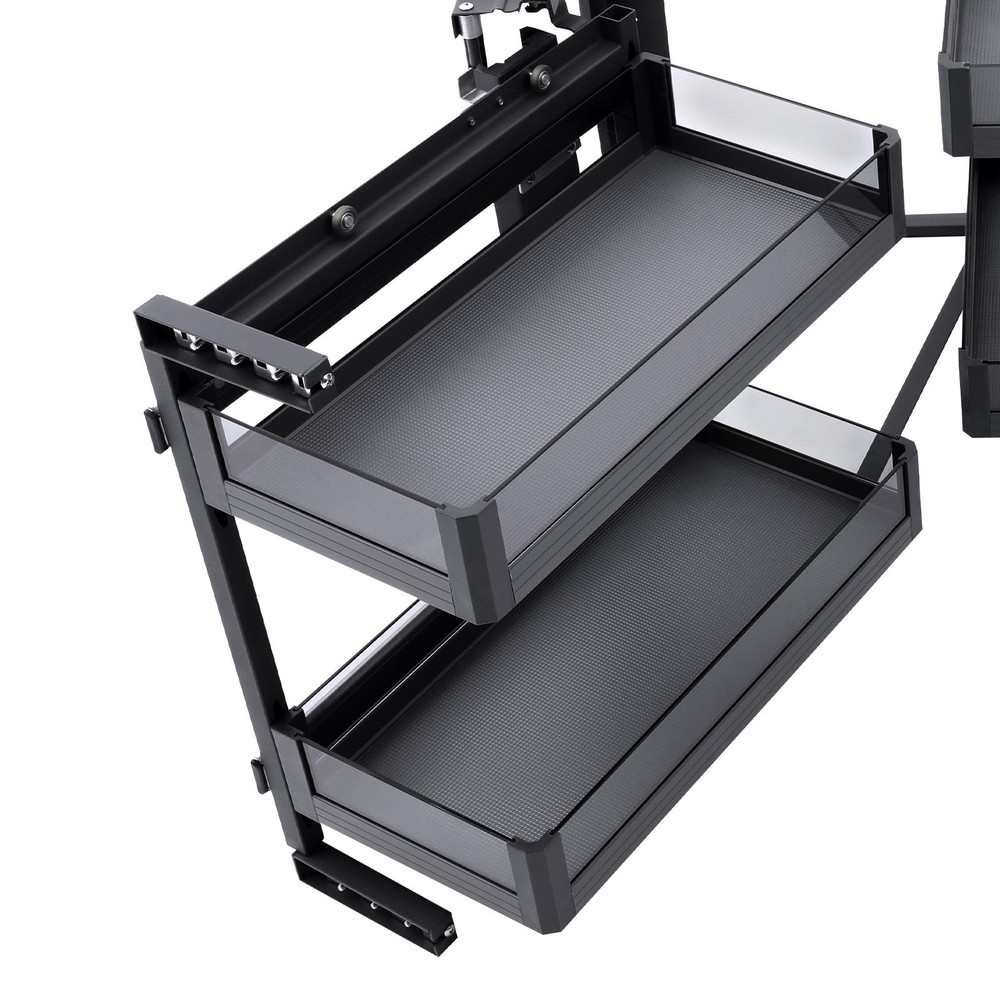 Blind Corner Cabinet Pull Out for 14" Organizer Kitchen Corner Cabinet Pull Out