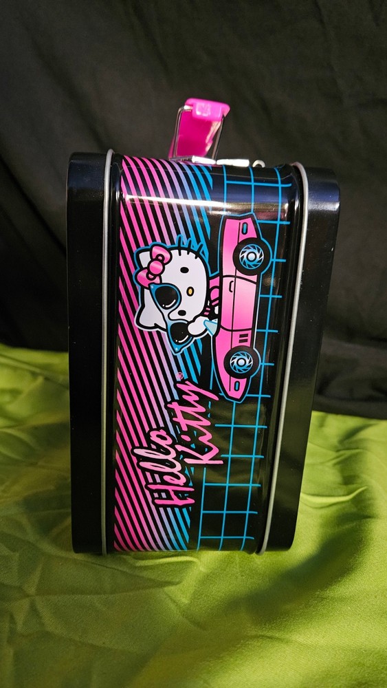 Hello Kitty Lunch Box Tin 80's Cell Phone RARE Loungefly