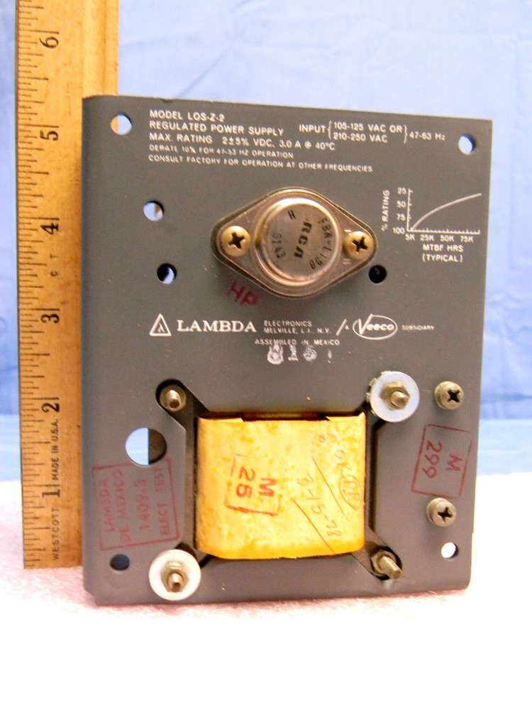 NEW Lambda LOS-Z-2 Modular Power Supply 2VDC +/-5% 3A