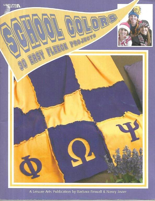 SCHOOL COLORS 30 EASY FLEECE PROJECTS MUST SEE!!!