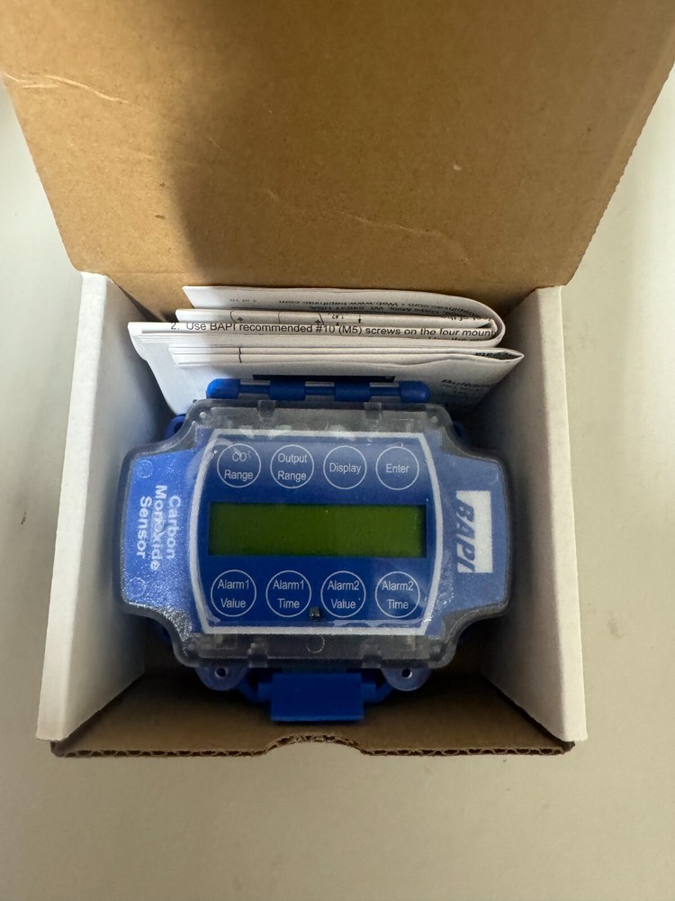 BAPI BA/CO-V-BB / BACOVBB; New and Unused; Carbon Monoxide Rough Service Sensor