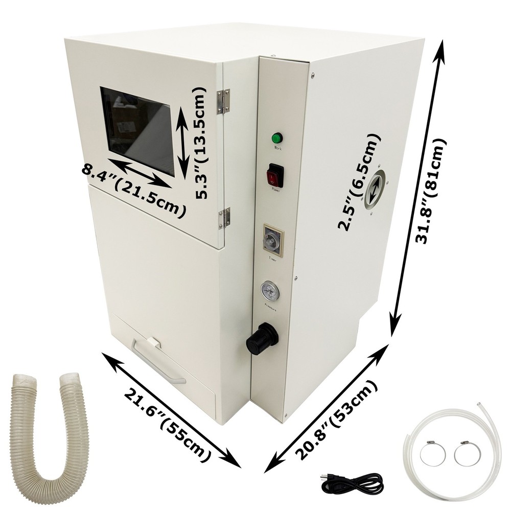 110V 100W Automatic Sandblasting Machine Lab Equipment High Power Sandblaster